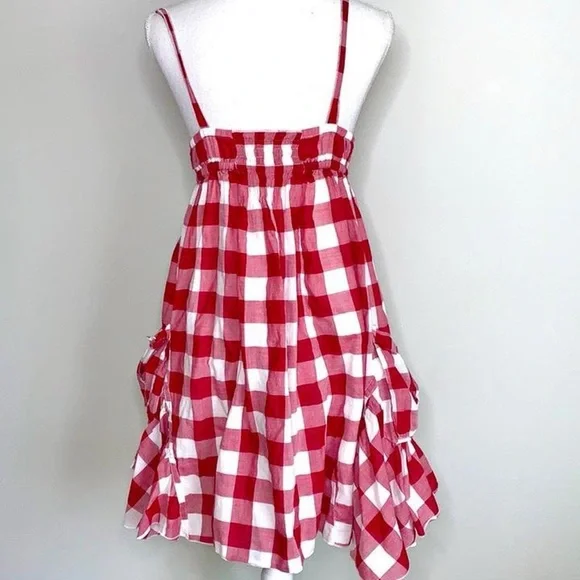 Moda International Checkered Dress